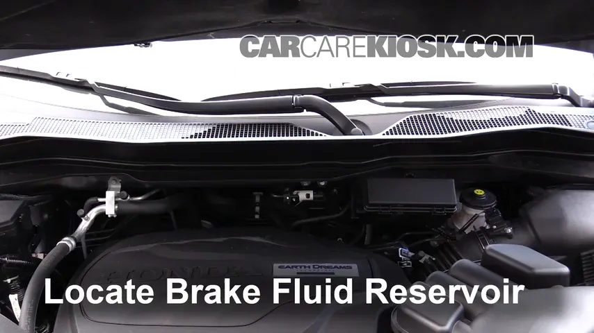 2017 Honda Ridgeline RTL 3.5L V6 Brake Fluid
